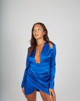 ISABELLA | SATIN BLUE